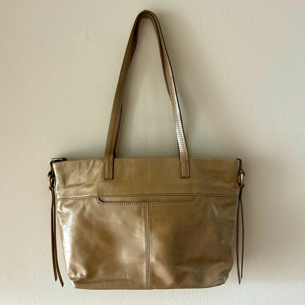 HOBO Tan Leather Tote Bag